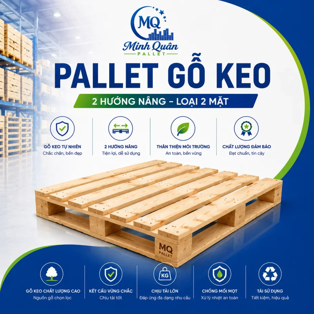 Pallet gỗ keo