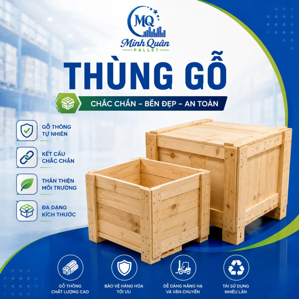Thùng gỗ