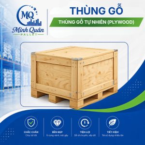 Thùng gỗ tự nhiên (Plywood)